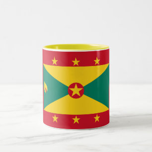 Caneca De Café Em Dois Tons Sinalizador Granada
