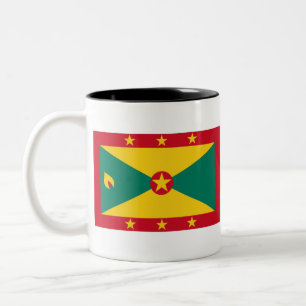 Caneca De Café Em Dois Tons Sinalizador Granada