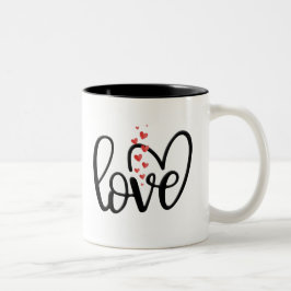 Caneca De Café Em Dois Tons Sincero, romântico e aconchegante.
