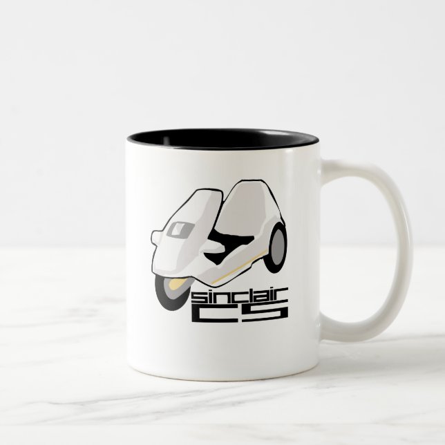 Caneca De Café Em Dois Tons Sinclair C5 (Direita)