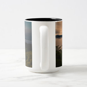 Caneca De Café Em Dois Tons "Sinfonia Sunset"