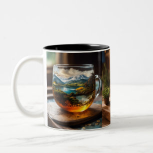 Caneca De Café Em Dois Tons Sips de Serenity Mug