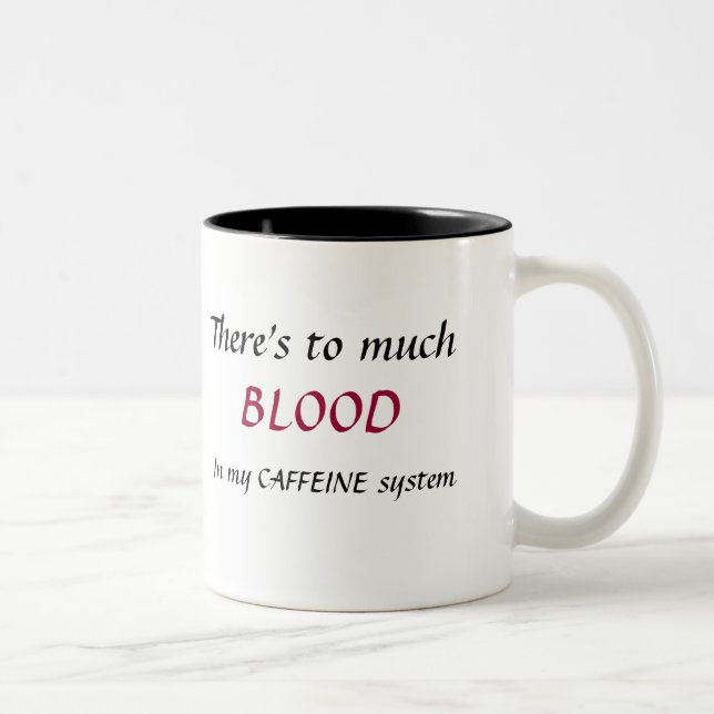 Caneca De Café Em Dois Tons Sistema de café Coffee Mug (Direita)