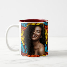 Caneca De Café Em Dois Tons SKAYMARTS | Foto: Design de cera africana