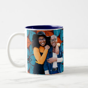 Caneca De Café Em Dois Tons SKAYMARTS   Foto: Design Impressão Mug Africano