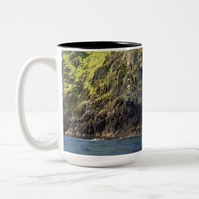Caneca De Café Em Dois Tons Skellig Michael Ireland (Esquerda)