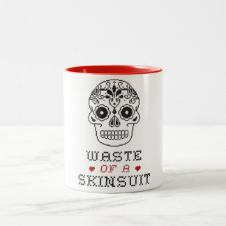 Caneca De Café Em Dois Tons skinsuit