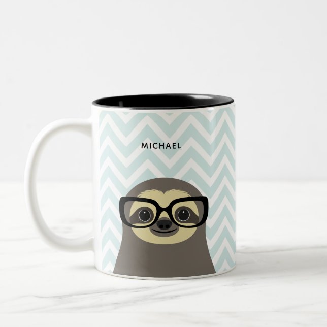 Caneca De Café Em Dois Tons Sloth Mugs (Esquerda)