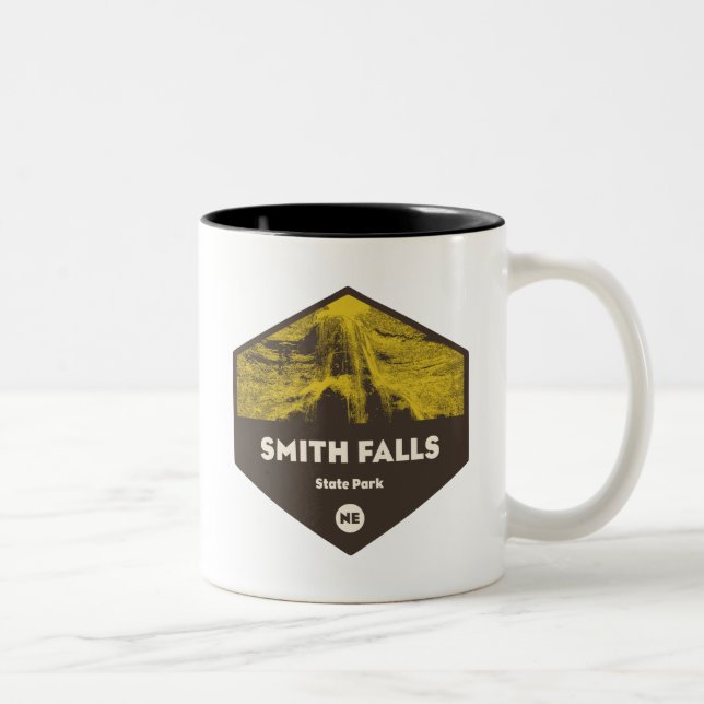 Caneca De Café Em Dois Tons Smith Falls State Park (Direita)
