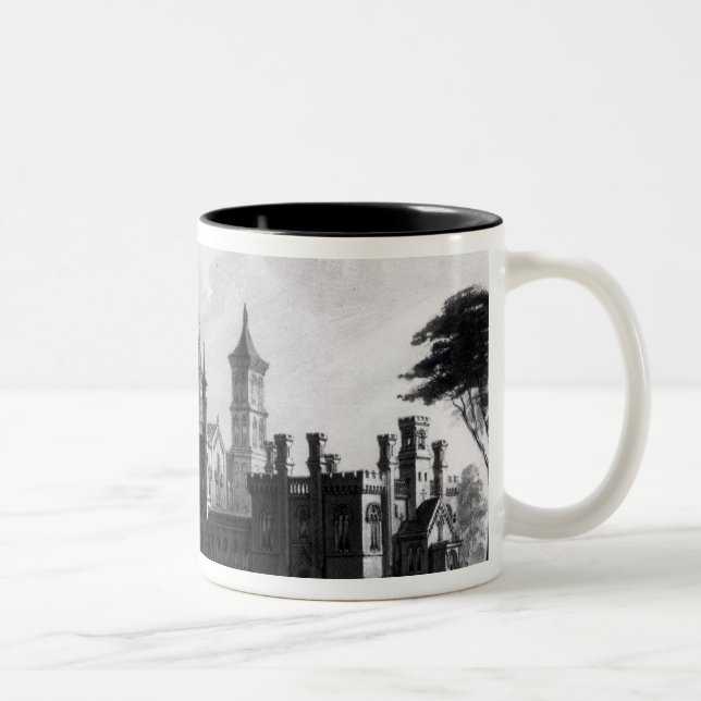 Caneca De Café Em Dois Tons Smithsonian Institution do oeste sul (Direita)