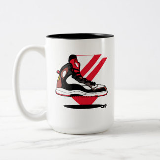 Caneca De Café Em Dois Tons Sneaker Head Mug