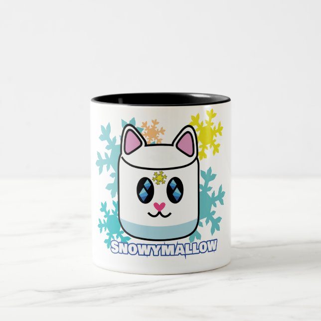 Caneca De Café Em Dois Tons Snow Catsmallow (Centro)