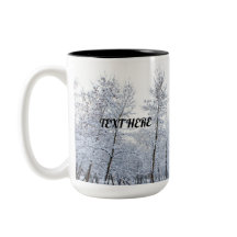 Snow Mug com mensagem personalizada