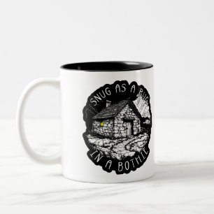CANECA DE CAFÉ EM DOIS TONS SNUG COMO INSETO BOTHIE HIKER SCOTLAND TRAMPING HU