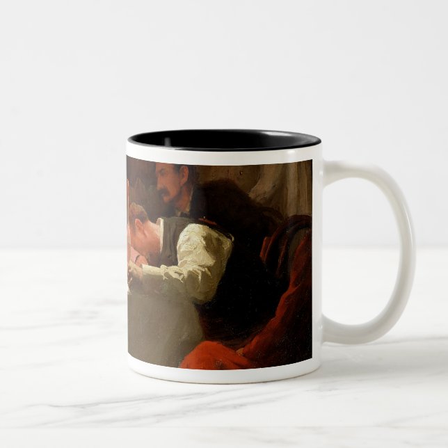 Caneca De Café Em Dois Tons Sob a luz vermelha, c.1910 (Direita)