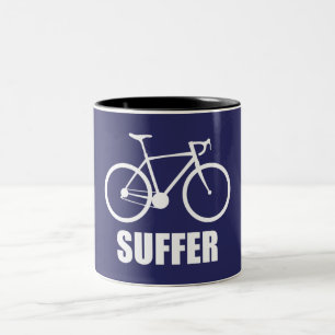 Caneca De Café Em Dois Tons Sofrente de Ciclismo
