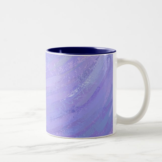 Caneca De Café Em Dois Tons Sol roxo (Direita)