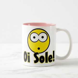 Caneca De Café Em Dois Tons Sola de Oi!