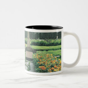 Caneca De Café Em Dois Tons Soldados franceses memoráveis que morreram