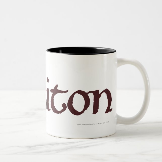 Caneca De Café Em Dois Tons Sólido de HOBBITON™ (Direita)