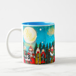 Caneca De Café Em Dois Tons Solstício de inverno