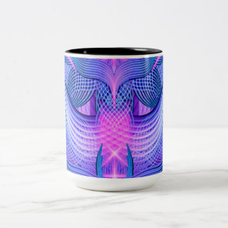 Caneca De Café Em Dois Tons Sonhando a freqüência