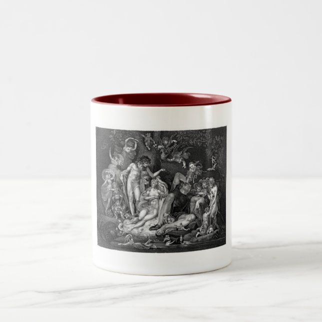 Caneca De Café Em Dois Tons Sonho da Noite de Verão (Centro)