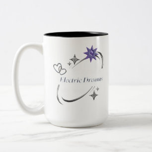 Caneca De Café Em Dois Tons Sonho Elétrico