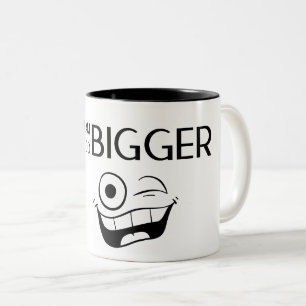 Caneca De Café Em Dois Tons Sonho Motivacional