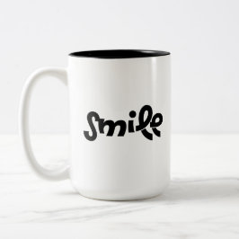 Caneca De Café Em Dois Tons Sorriso Moderno é Café Inspirador Islâmico de Cari