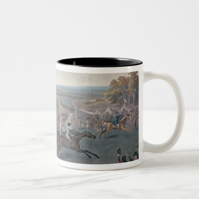Caneca De Café Em Dois Tons Sorteio de Derby, 1791/2 (Direita)