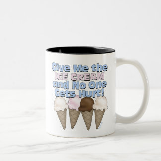 Caneca De Café Em Dois Tons Sorvete