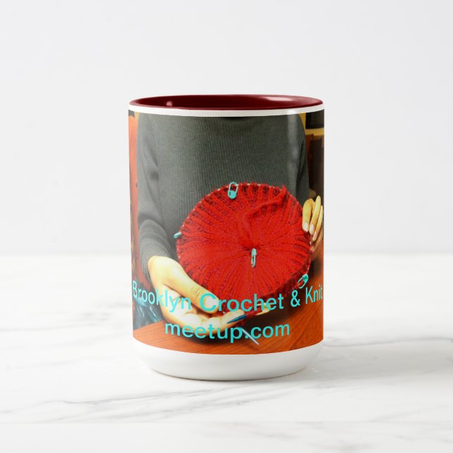 Caneca De Café Em Dois Tons Sorvo, Crochet & malha (Centro)