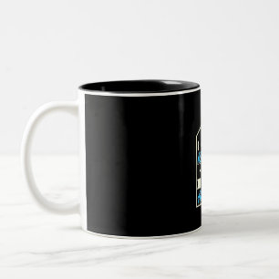 Caneca De Café Em Dois Tons Sou Um Novo Proprietário