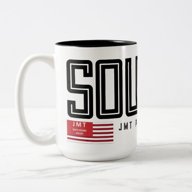Caneca De Café Em Dois Tons SOUL SIS, 15 oz (Esquerda)