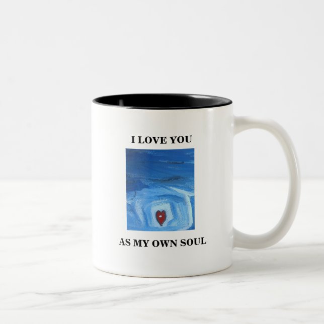 CANECA DE CAFÉ EM DOIS TONS SOULMATES (Direita)