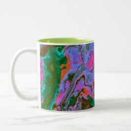 Caneca De Café Em Dois Tons Sour Marble - Mug De Café De Dois Tons