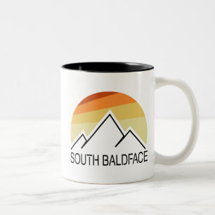 Caneca De Café Em Dois Tons South Baldface New Hampshire Retro