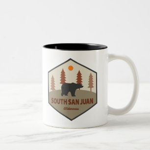 Caneca De Café Em Dois Tons South San Juan Wilderness Colorado Bear