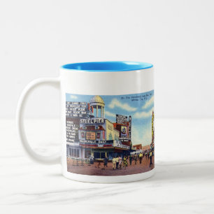 Caneca De Café Em Dois Tons Souvenir Mug - Atlantic City, NJ
