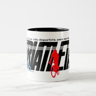 Caneca De Café Em Dois Tons Soy triatleta