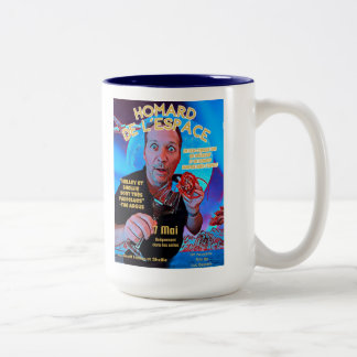 Caneca De Café Em Dois Tons Space Lobster Poster Mug