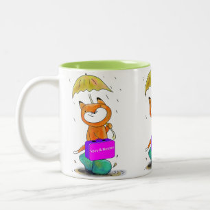 Caneca De Café Em Dois Tons Spay & Neuter Cats Felines Mug