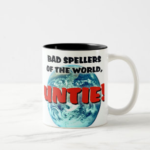 Caneca De Café Em Dois Tons Spellers maus