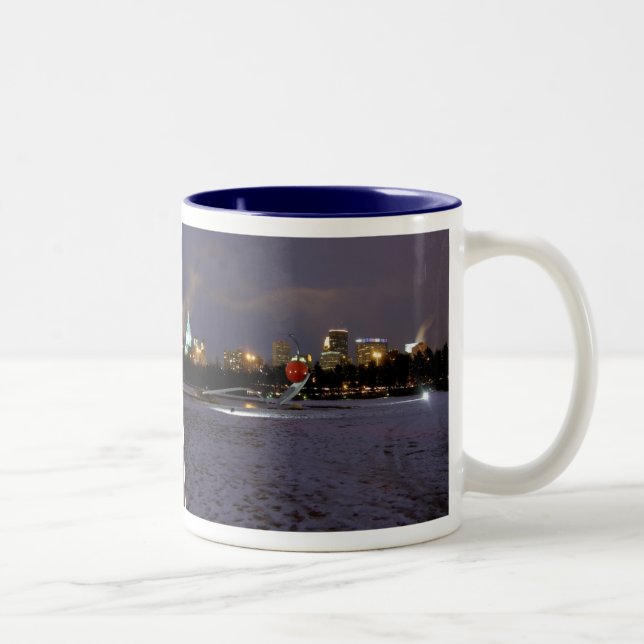 Caneca De Café Em Dois Tons Spoonbridge e cereja (Direita)
