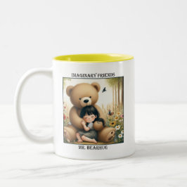 Caneca De Café Em Dois Tons Sr. Bearhug