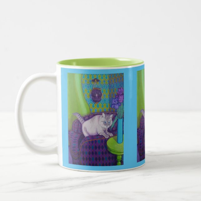 Caneca De Café Em Dois Tons "Sr. Cookie Mug de Dois Toneladas, 11 Oz (Esquerda)