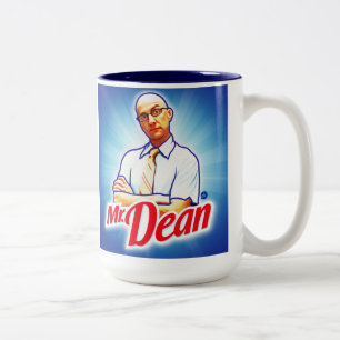 Caneca De Café Em Dois Tons Sr. decano da comunidade