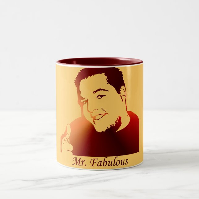 Caneca De Café Em Dois Tons Sr. Fabuloso (Centro)
