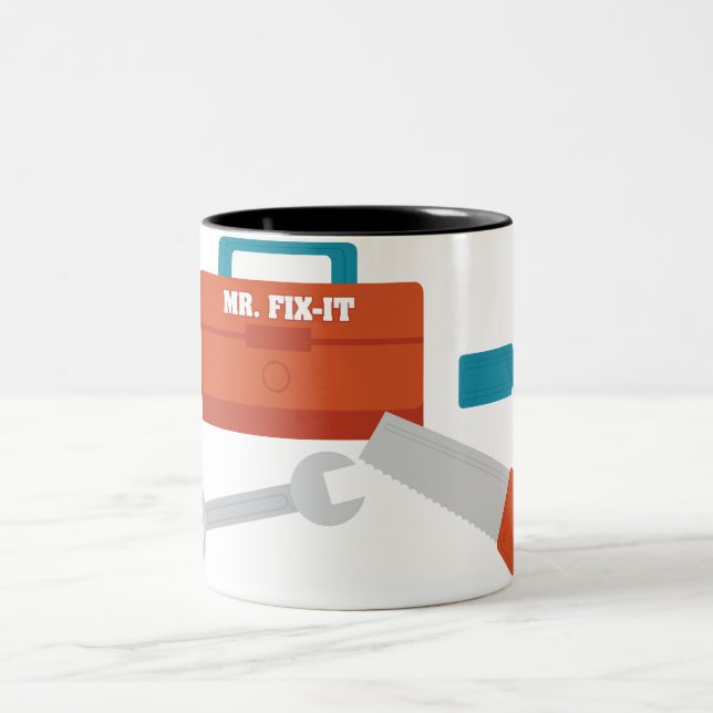 Caneca De Café Em Dois Tons Sr. Fix-It (Centro)